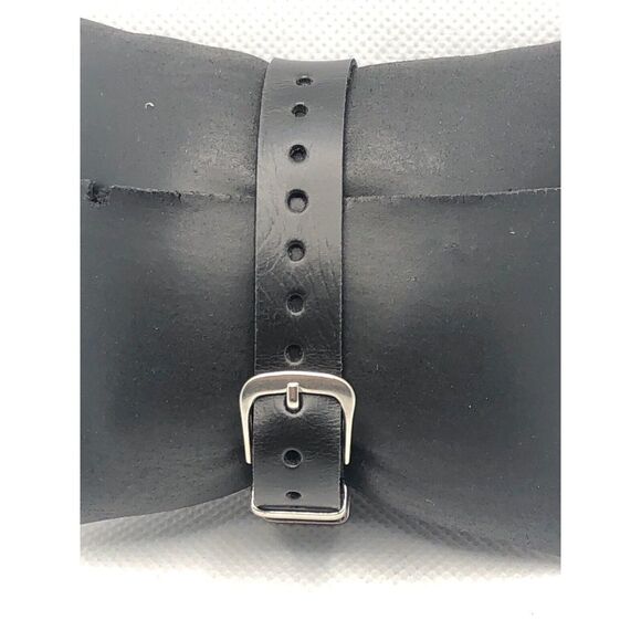 Skagen SKW2673 Women's Black Leather Analog Black Dial Quartz Wrist Watch OL131 - Picture 3 of 8